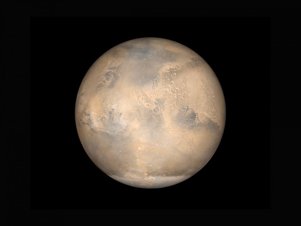 Nasa simulation of Mars